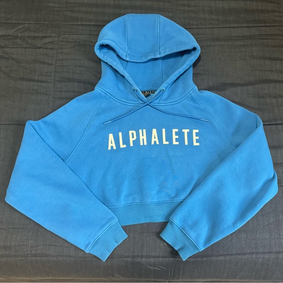 ALPHALETE CROP SWEATER IN GREAT CONDITION - Picture 2 of 5